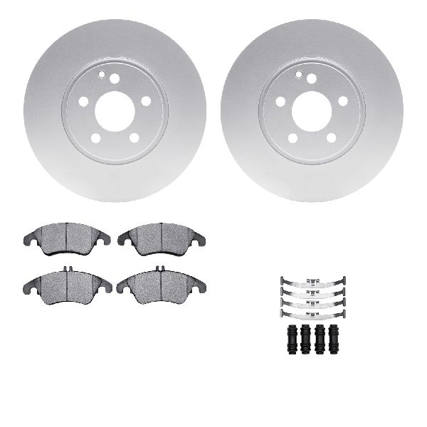 2013-2014 Mercedes-Benz C300 Disc Brake Kit - Front (Dynamic Friction)