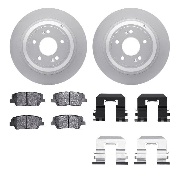 2009 Hyundai Genesis Disc Brake Kit - Rear (Dynamic Friction)