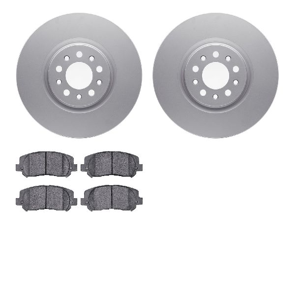 2014-2022 Jeep Cherokee Disc Brake Kit - Front (Dynamic Friction)