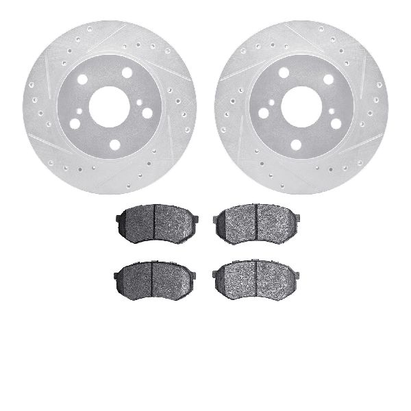 1989-1992 Toyota Cressida Disc Brake Kit - Front (Dynamic Friction)