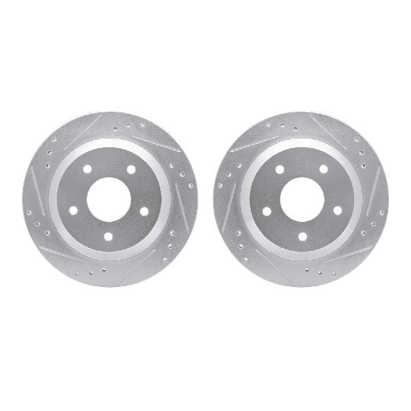 1988-1992 Pontiac Firebird Disc Brake Rotor Set - Rear (Dynamic Friction)