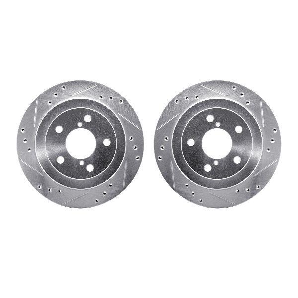 1991-1994 Subaru Legacy Disc Brake Rotor Set - Rear (Dynamic Friction)