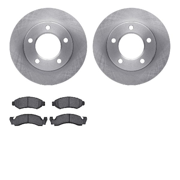 1977-1978 Jeep CJ7 Disc Brake Kit - Front (Dynamic Friction)