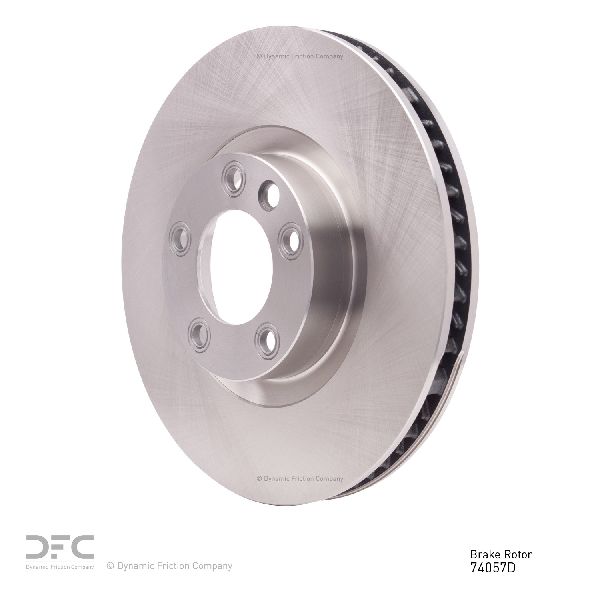 2011-2018 Porsche Cayenne Disc Brake Rotor - Front Left (Dynamic Friction)