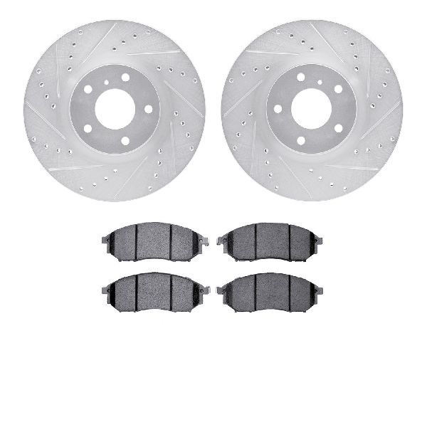 2008-2012 INFINITI EX35 Disc Brake Kit - Front (Dynamic Friction)