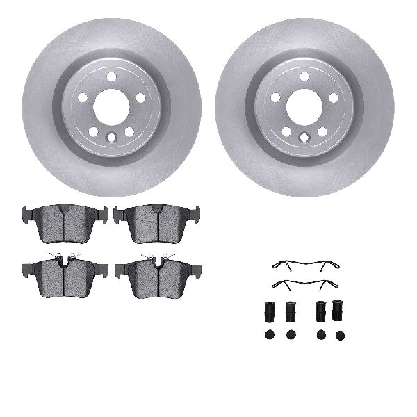 2017-2020 Jaguar F-Pace Disc Brake Kit - Rear (Dynamic Friction)