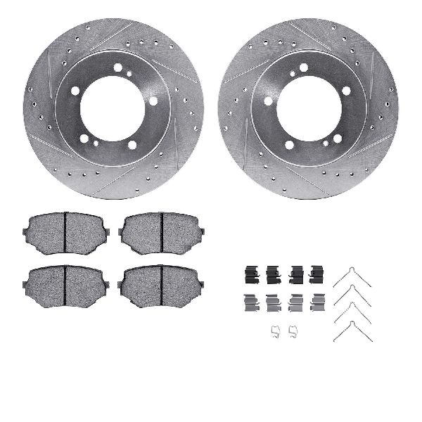 2002-2004 Suzuki XL-7 Disc Brake Kit - Front (Dynamic Friction)
