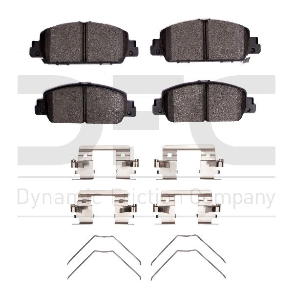 2016-2022 Honda HR-V Disc Brake Pad Set - Front (Dynamic Friction)