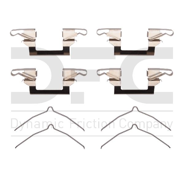 1997-2003 INFINITI QX4 Disc Brake Hardware Kit - Front (Dynamic Friction)