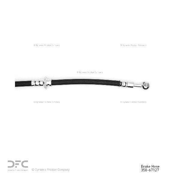1991-1996 INFINITI G20 Brake Hydraulic Hose - Rear (Dynamic Friction)