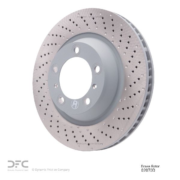 2016 Porsche Boxster Disc Brake Rotor - Front Right (Dynamic Friction)