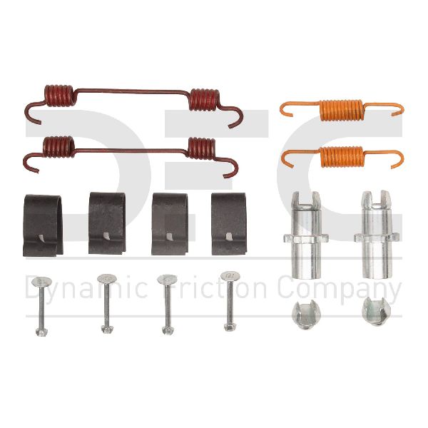 2010-2012 Hyundai Santa Fe Parking Brake Hardware Kit - Rear (Dynamic Friction)