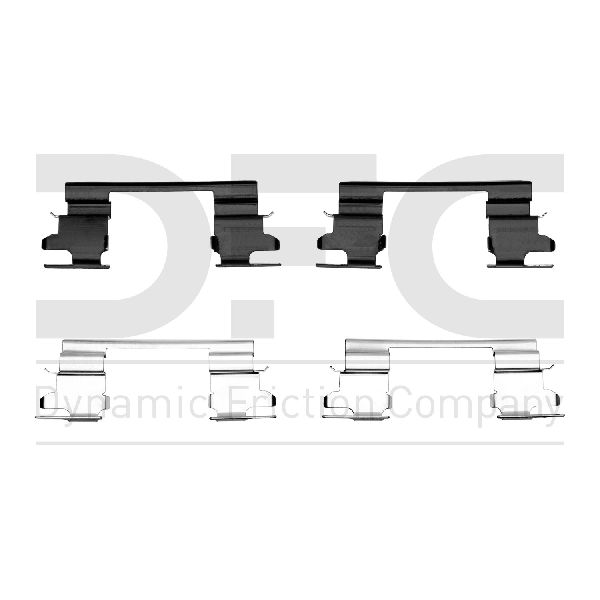 2003-2020 Chevrolet Express 2500 Disc Brake Hardware Kit - Rear (Dynamic Friction)