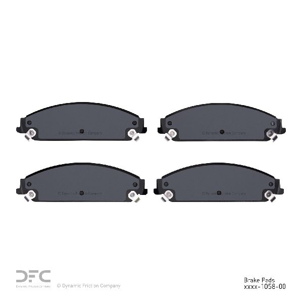 2011-2023 Chrysler 300 Disc Brake Pad Set - Front (Dynamic Friction)
