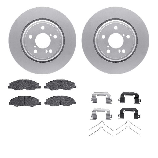 2018-2024 Honda Odyssey Disc Brake Kit - Front (Dynamic Friction)