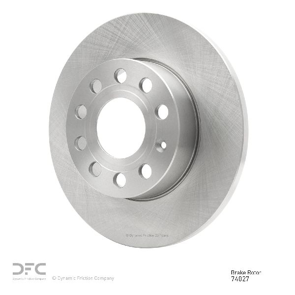 2008-2010 Audi A3 Disc Brake Rotor - Rear (Dynamic Friction)