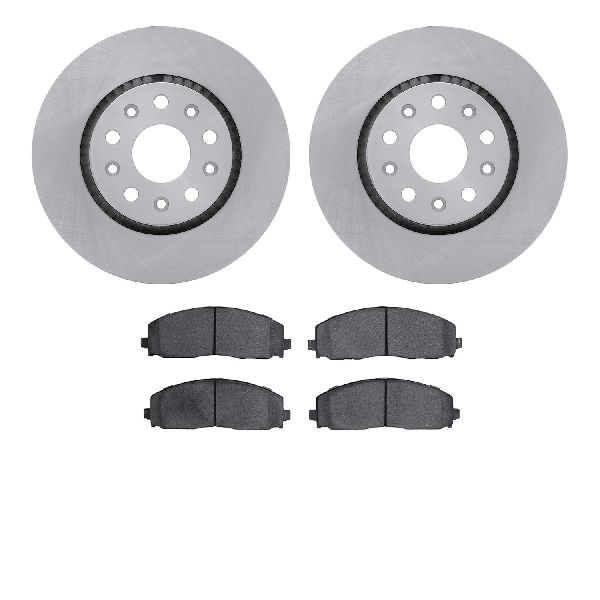 2018-2022 Jeep Wrangler Disc Brake Kit - Front (Dynamic Friction)