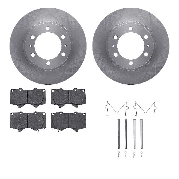2007-2014 Toyota FJ Cruiser Disc Brake Kit - Front (Dynamic Friction)