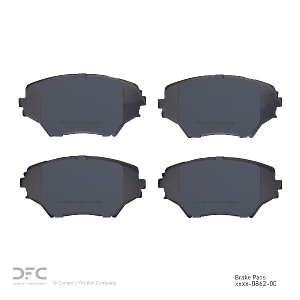 2001-2005 Toyota RAV4 Disc Brake Pad Set - Front (Dynamic Friction)