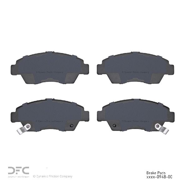 2002-2006 Acura RSX Disc Brake Pad Set - Front (Dynamic Friction)