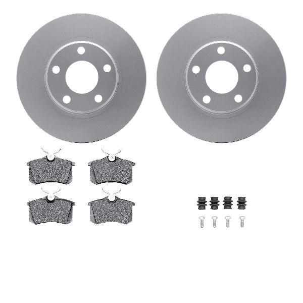 2001-2003 Audi S8 Disc Brake Kit - Rear (Dynamic Friction)