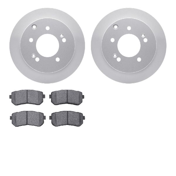 2010-2013 Kia Forte Koup Disc Brake Kit - Rear (Dynamic Friction)