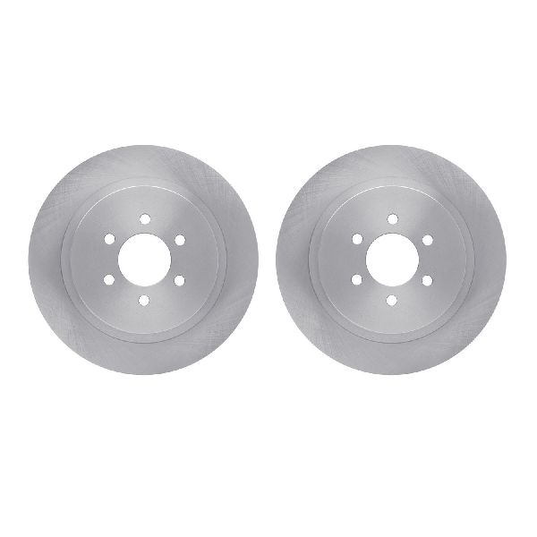 1992-2002 Dodge Viper Disc Brake Rotor Set - Rear (Dynamic Friction)