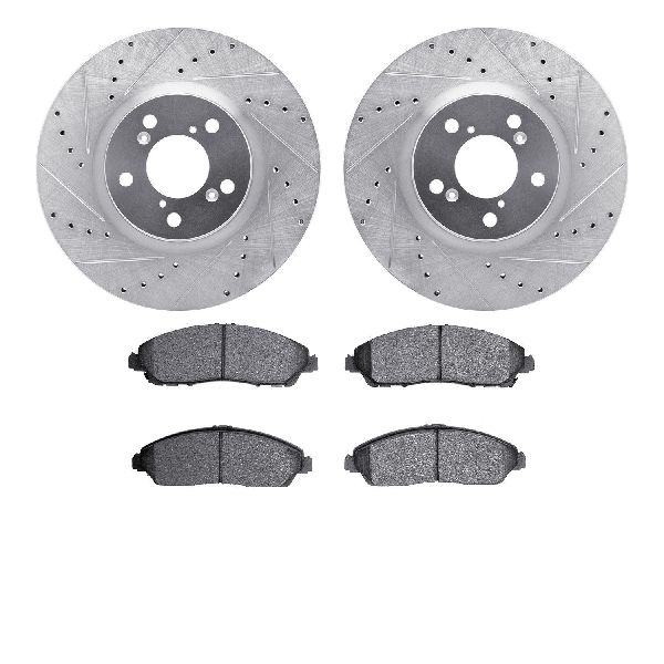 2010-2013 Acura ZDX Disc Brake Kit - Front (Dynamic Friction)
