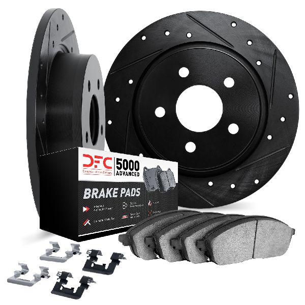 2014-2016 Acura MDX Disc Brake Kit - Rear (Dynamic Friction)