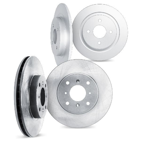 2002-2006 Mini Cooper Disc Brake Rotor Set - Front and Rear (Dynamic Friction)