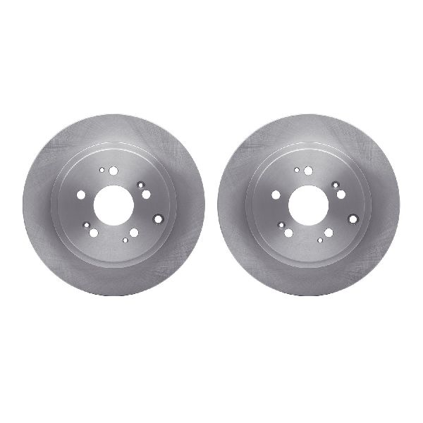 2006-2014 Honda Ridgeline Disc Brake Rotor Set - Rear (Dynamic Friction)