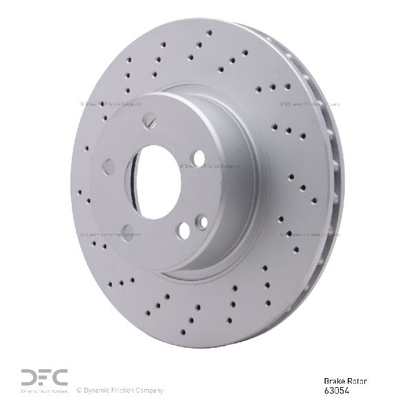 2002-2006 Mercedes-Benz S500 Disc Brake Rotor - Front (Dynamic Friction)