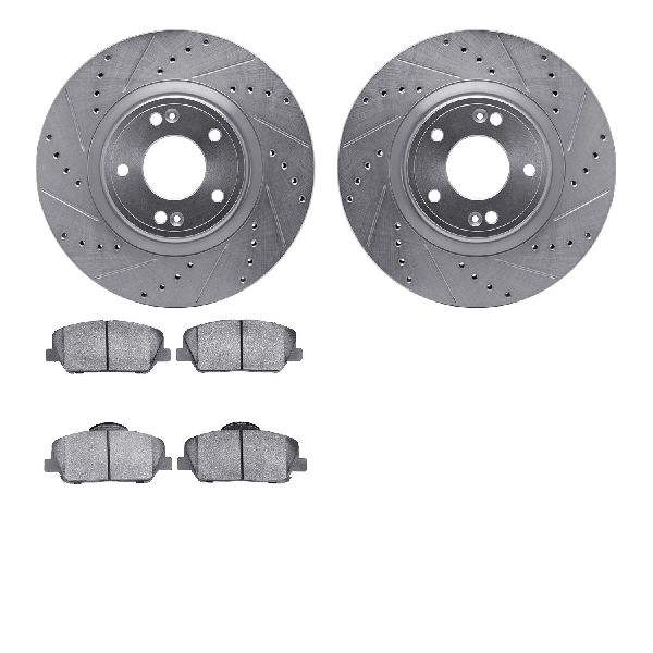 2010-2016 Hyundai Genesis Coupe Disc Brake Kit - Front (Dynamic Friction)