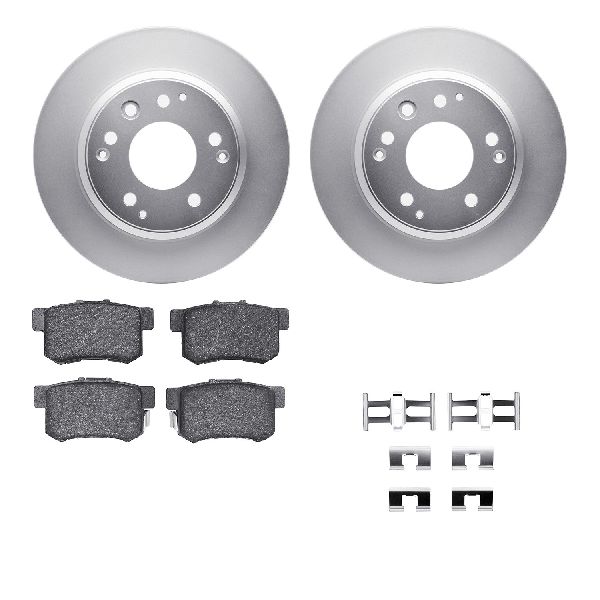 1995-1998 Honda Odyssey Disc Brake Kit - Rear (Dynamic Friction)