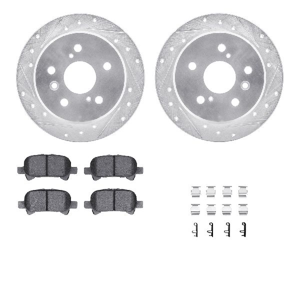 2000-2003 Toyota Solara Disc Brake Kit - Rear (Dynamic Friction)