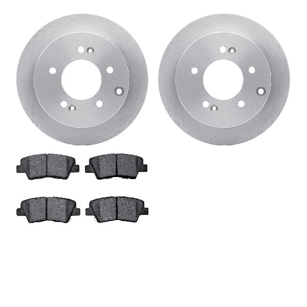 2010-2013 Kia Soul Disc Brake Kit - Rear (Dynamic Friction)