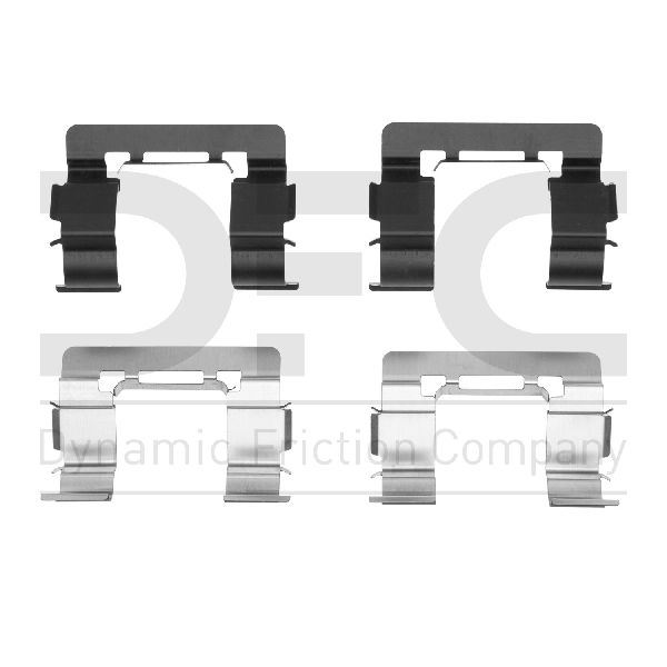 2003-2004 Dodge Dakota Disc Brake Hardware Kit - Front (Dynamic Friction)