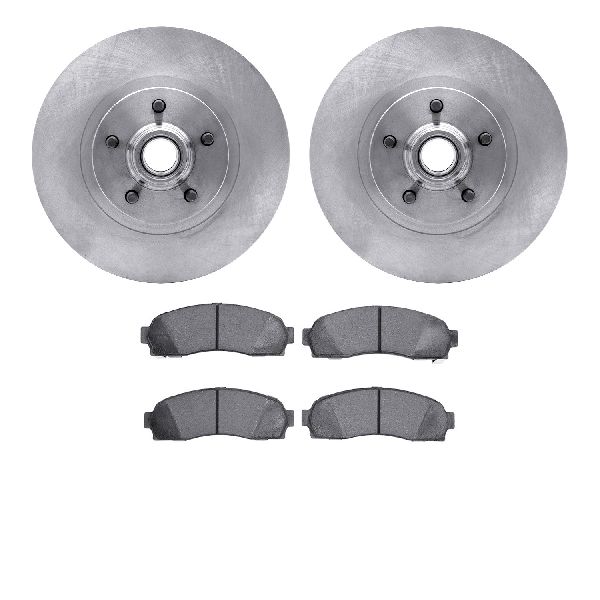 2001-2005 Ford Explorer Sport Trac Disc Brake Kit - Front (Dynamic Friction)