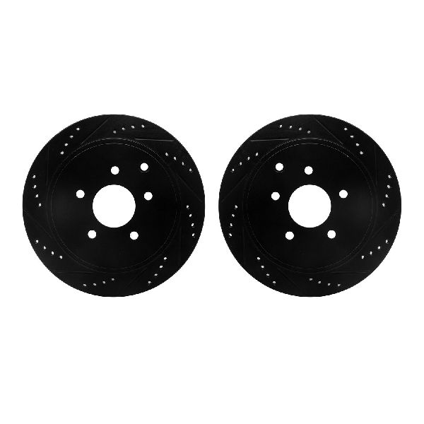 2017-2022 INFINITI Q60 Disc Brake Rotor Set - Rear (Dynamic Friction)