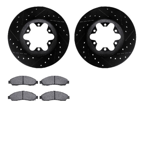 2004-2008 GMC Canyon Disc Brake Kit - Front (Dynamic Friction)