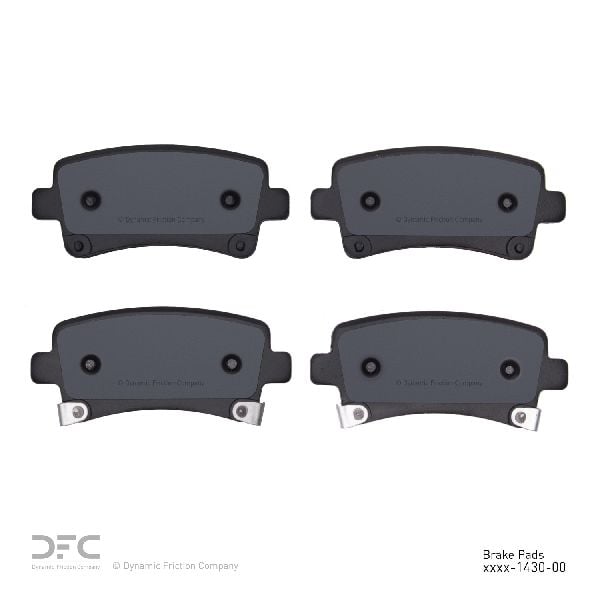 2016 Chevrolet Malibu Limited Disc Brake Pad Set - Rear (Dynamic Friction)