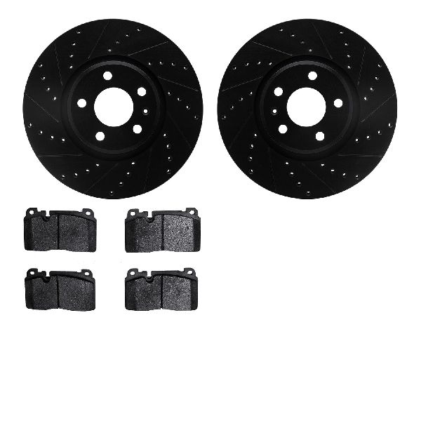 2013-2017 Audi Q5 Disc Brake Kit - Front (Dynamic Friction)