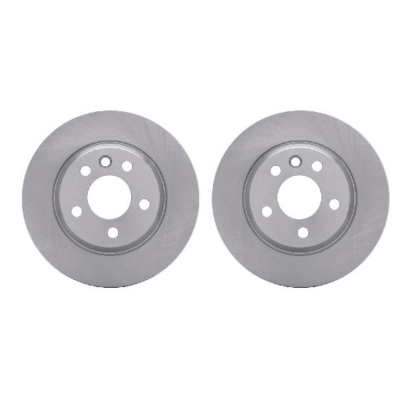 2001-2003 Volkswagen EuroVan Disc Brake Rotor Set - Rear (Dynamic Friction)