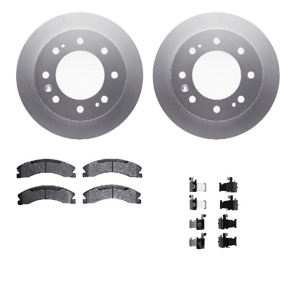 2011-2019 GMC Sierra 2500 HD Disc Brake Kit - Front (Dynamic Friction)