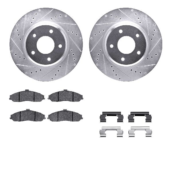 2005-2006 Pontiac GTO Disc Brake Kit - Front (Dynamic Friction)