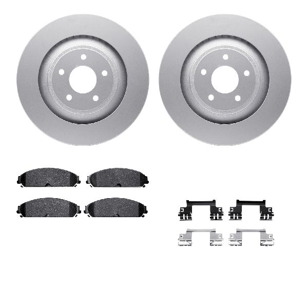 2008-2009 Dodge Caliber Disc Brake Kit - Front (Dynamic Friction)