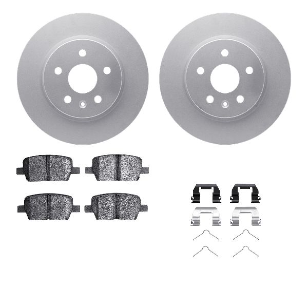 2016-2020 Cadillac CT6 Disc Brake Kit - Rear (Dynamic Friction)