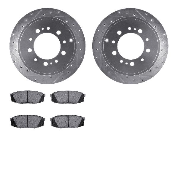 2008-2022 Toyota Sequoia Disc Brake Kit - Rear (Dynamic Friction)