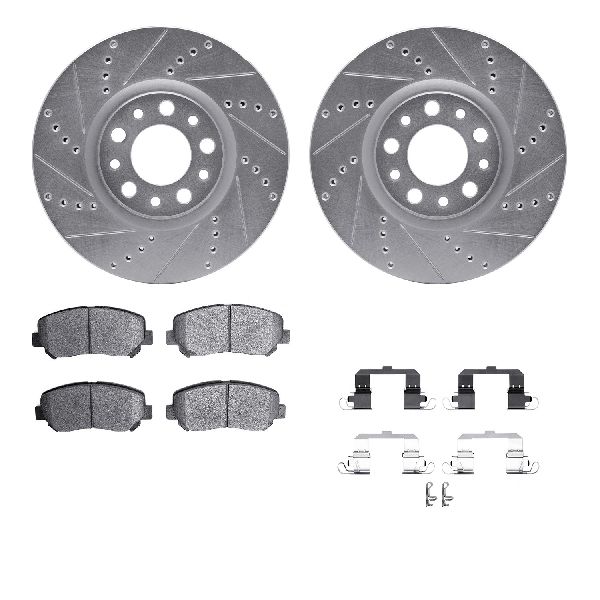 2015-2016 Chrysler 200 Disc Brake Kit - Front (Dynamic Friction)