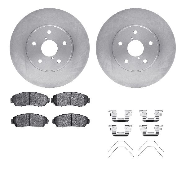 2016-2019 Subaru Legacy Disc Brake Kit - Front (Dynamic Friction)